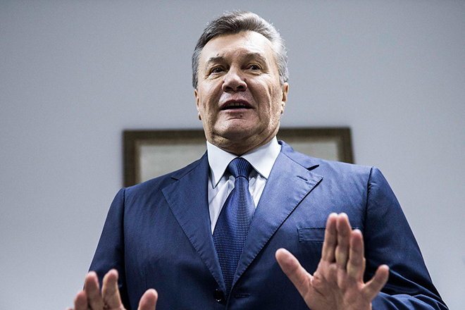 Виктор Янукович в 2017 году