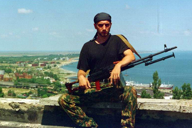 Захар Прилепин в Чечне