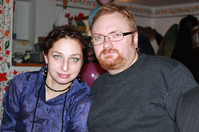 Виталий Милонов с женой