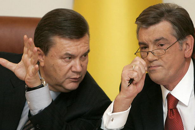 Виктор Ющенко и Виктор Янукович