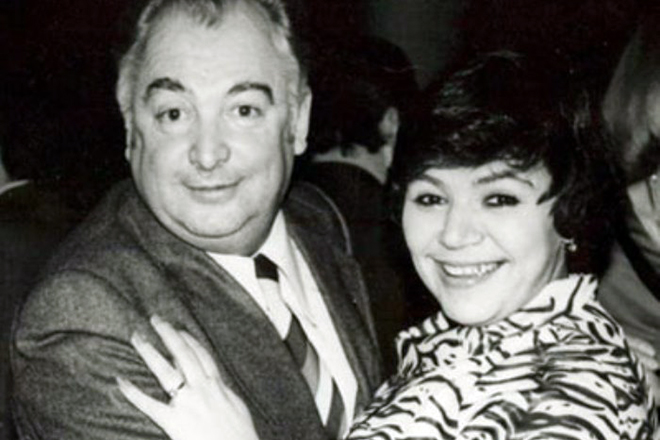 Майя Кристалинская с мужем Эдуардом