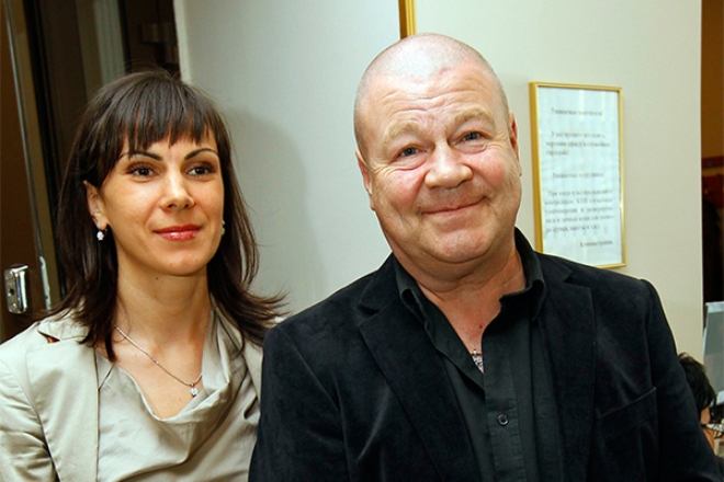 Сергей Селин с женой