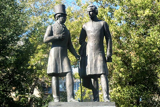 Владимир Даль и Александр Пушкин