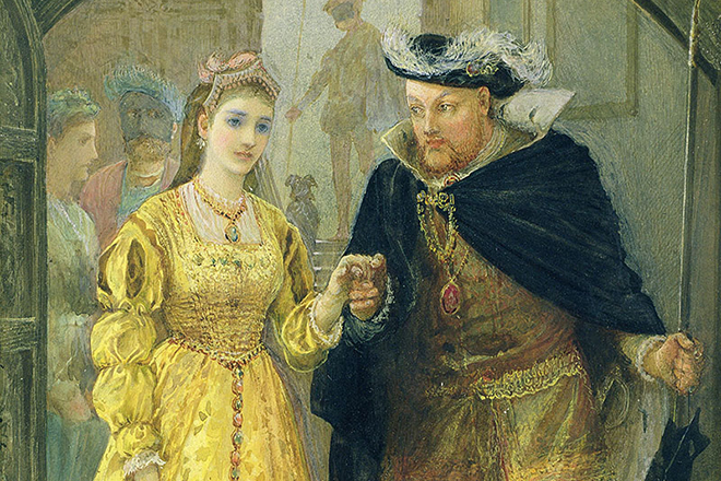 Генрих VIII и Анна Болейн