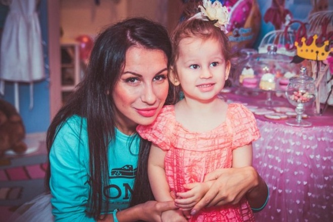 Анна Грачевская с дочерью