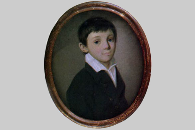 Евгений Баратынский в детстве