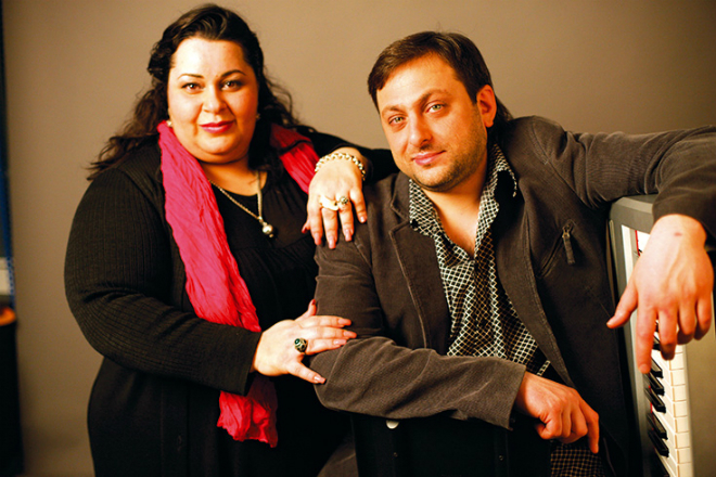 Мариам Мерабова с мужем Арменом