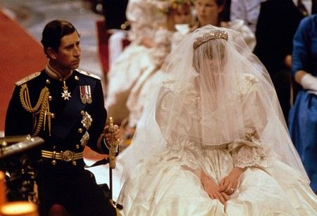 Принцесса Диана и принц Чарльз - свадьба