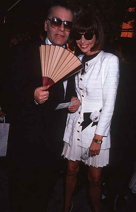 Анна Винтур с мужем Дэвидом Шэффер
