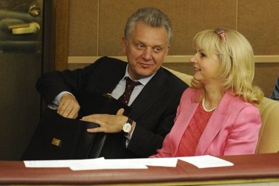 Виктор Христенко со второй женой Татьяной Голиковой