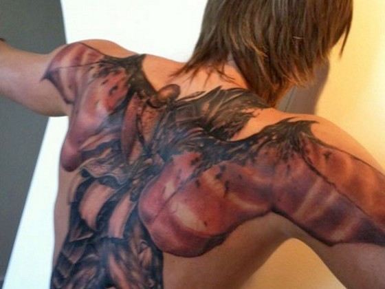 У Андрея Кириленко удивительная татуировка