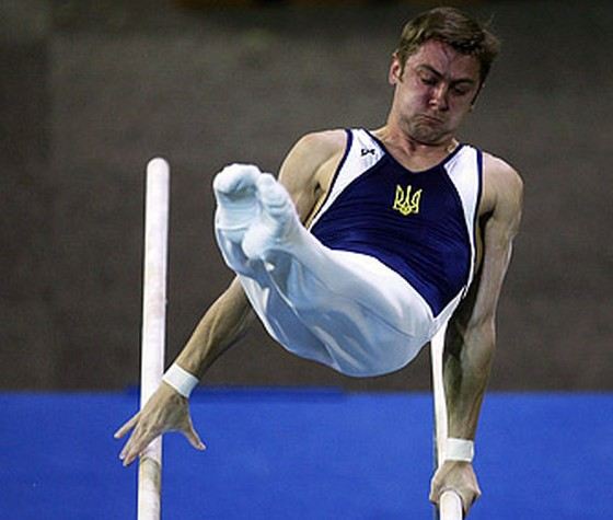Украинский гимнаст Валерий Гончаров достиг высот в спорте