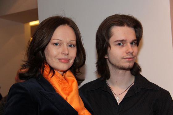 Ирина Безрукова и ее сын Андрей