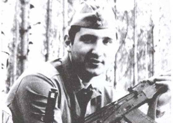 Молодой Дмитрий Рогозин на службе в армии