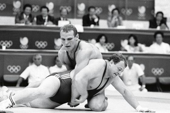 Александр Карелин одержал первую серьезную победу на Олимпиаде в 1988 году