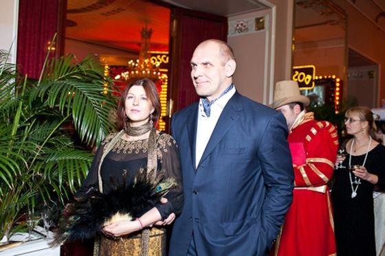 Александр Карелин с женой Ольгой