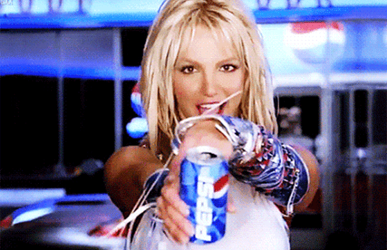Бритни Спирс была лицом рекламы Pepsi