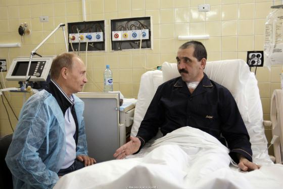 Владимир Путин навестил Евкурова в больнице