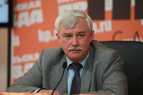Экс-губернатор Санкт-Петербурга Георгий Полтавченко