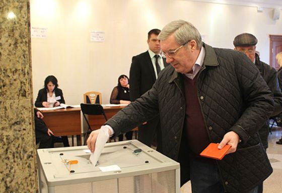 2014 год: Виктор Толоконский на выборах мэра Новосибирска