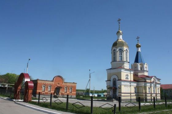 Храм в Новых Верхиссах, построенный на деньги Николая Меркушкина