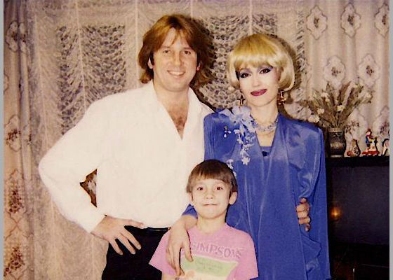 Юрий Лоза с женой и сыном