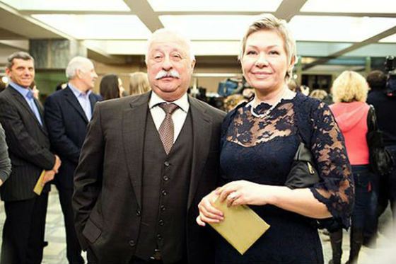 Леонид Якубович и его супруга, Марина Видо