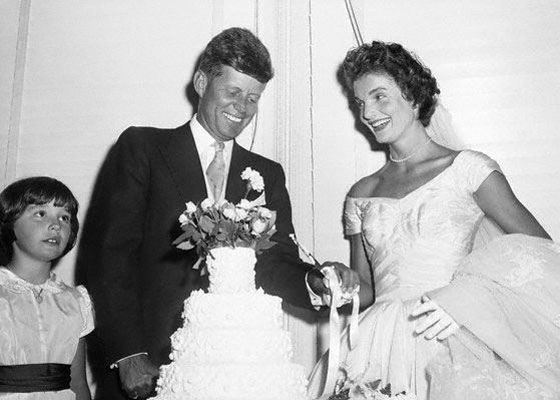 Джон Кеннеди и его жена Жаклин