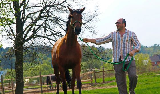 Кантемир Карамзин с юности увлекается конным спортом