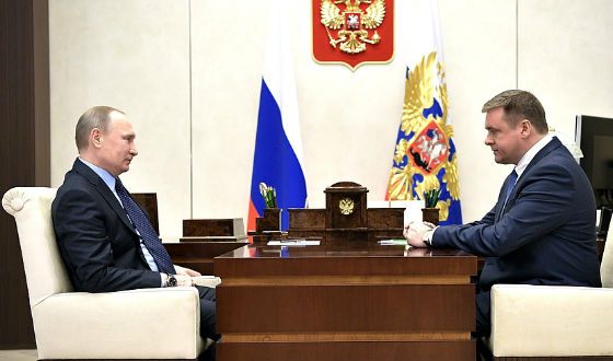 Встреча Владимира Путина с Николаем Любимовым (2017 год)