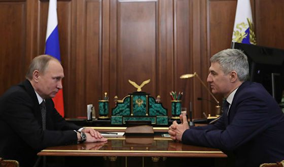 Встреча Владимира Путина с Артуром Парфенчиковым (2017 год)