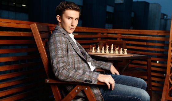 Шахматист Сергей Карякин. Самый молодой гроссмейстер