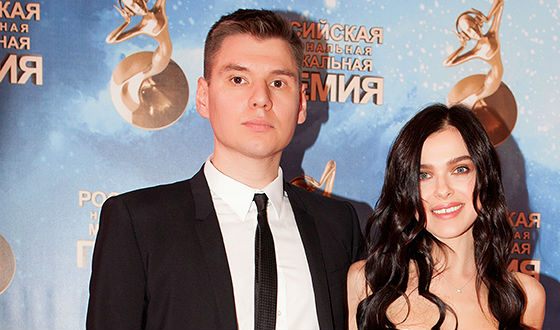 Елена Темникова с мужем Дмитрием