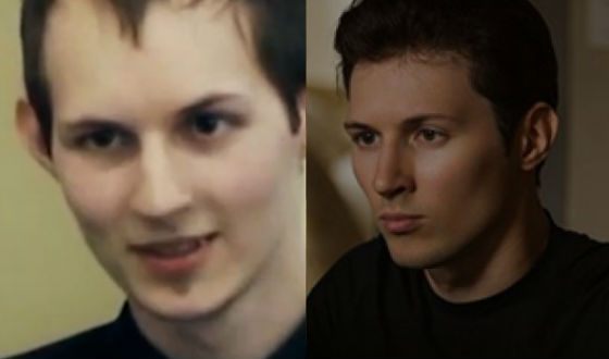 Павел Дуров в юности и сейчас