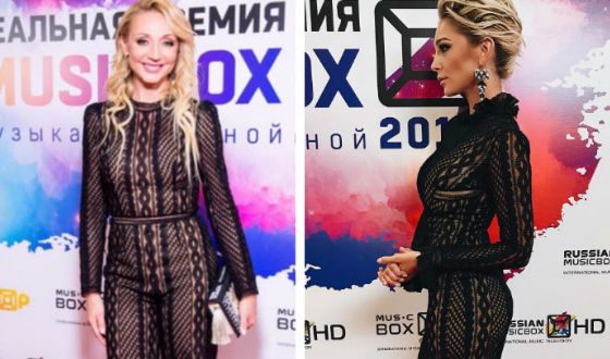 Кристина Орбакайте и Настя Ивлеева пришли в одинаковых платьях на Music Box