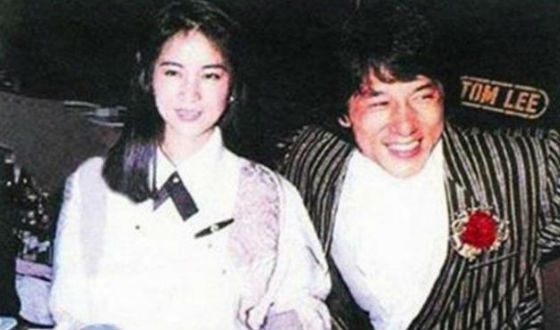 Джеки Чан с женой Джоан Линь в молодости
