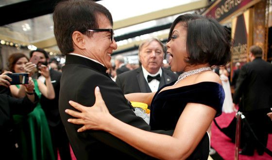 2017 год: Джеки Чан на красной дорожке «Оскара»