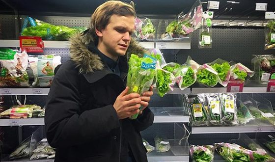 Дмитрий Ларин вегетарианец