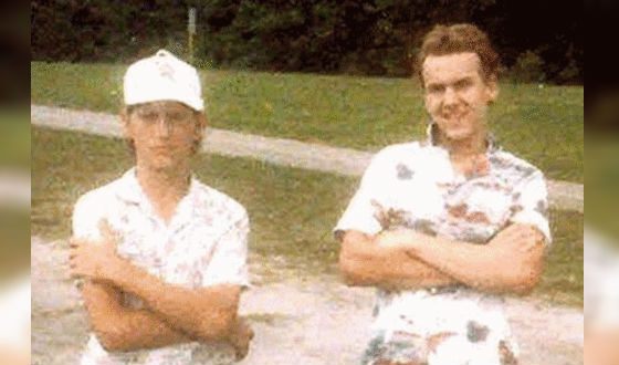 Маршалл Мэтэрс и его дядя Ронни (1983 год)