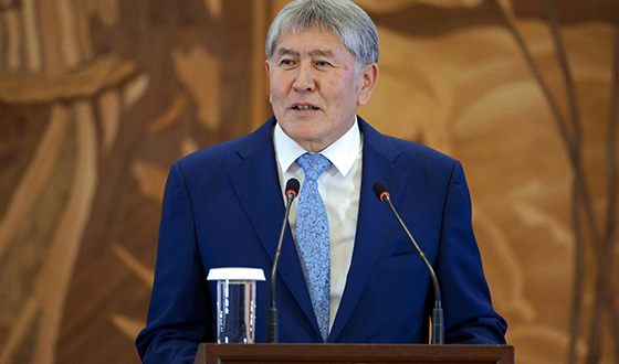 Бывший президент Киргизии Алмазбек Шаршенович Атамбаев