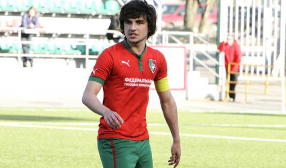Георгий Джикия в юношеской команде «Локомотива»