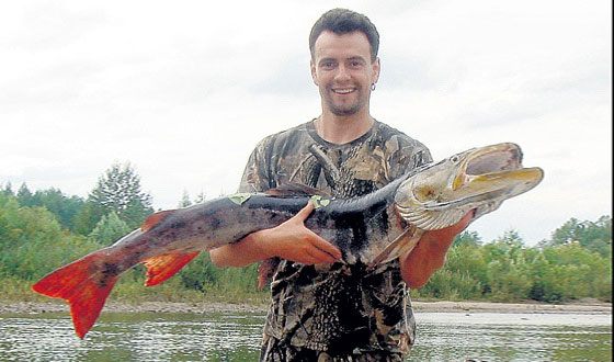 Михаил Химичев на рыбалке