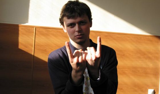 Виктор Комаров в студенческие годы