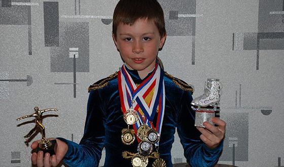 Дмитрий Алиев в детстве