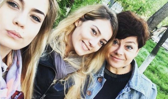 Татьяна Моргунова с мамой и сестрой