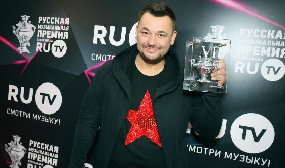 Сергей Жуков на премии Ru.TV