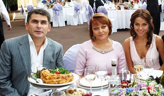 Галина Ржаксенская и ее родители