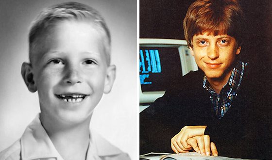 Билл Гейтс в детстве