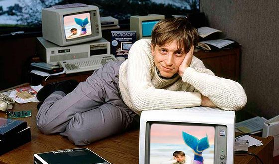 С 12 лет Билл Гейтс «заболел» компьютерами