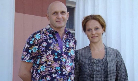Агриппина Стеклова и ее муж Владимир Большов